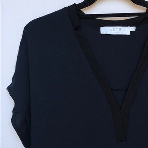 ASTR the label Navy Blue Dress